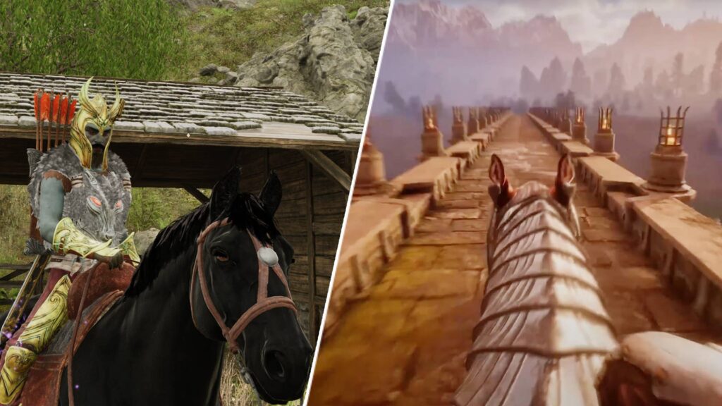 Oblivion remastered’s trailer teases first person horse riding that isn’t in the final game, but good news: there’s already a mod for it